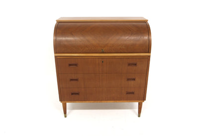 Scrittoio design svedese vintage anni 50 [sw26835] misure L.85 H.97 P.45