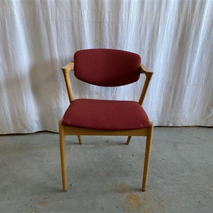 Sedie Kai Kristiansen vintage design danese anni 60 [j43713] misure L.54 H.73 P.47