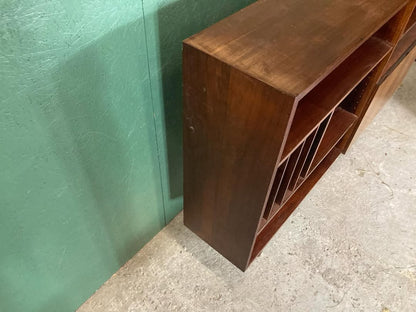 Libreria con bar interno design danese vintage anni 60 [atk61] H.103 L.160 P.31