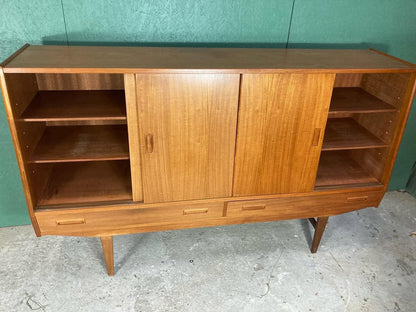 Credenza Westergaard con bar interno design danese vintage anni 50 [atk53]