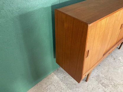 Credenza Westergaard con bar interno design danese vintage anni 50 [atk53]