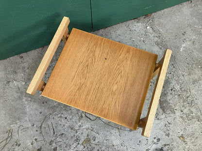 Poltrone Hans J Wegner con Sgabello vintage design danese anni 50 [atk136]