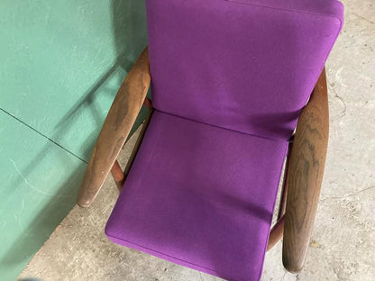 Poltrona "Cigar" Hans j Wegner vintage design danese anni 50 [atk59]