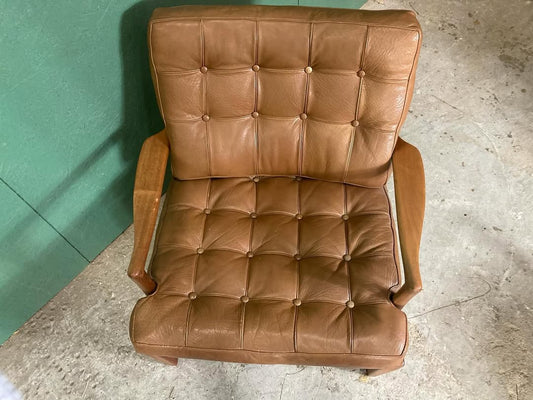 Poltrone Arne Norell modello Leaf vintage design svedese anni 50 [atk63]