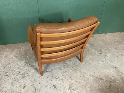 Poltrone Arne Norell modello Leaf vintage design svedese anni 50 [atk63]