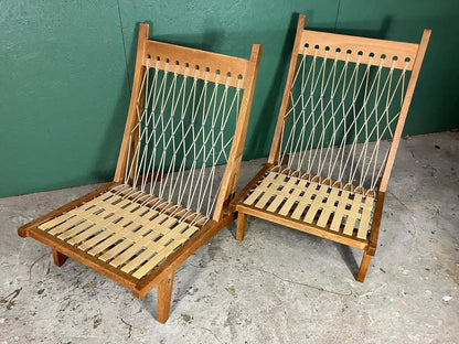 Poltrone Hans J Wegner  vintage design danese anni 50 [atk71]
