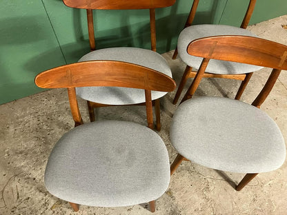 Sedie Hans j. Wegner  design danese vintage anni 60 [atk130]