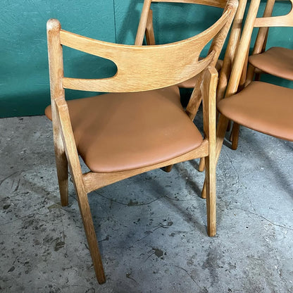 Sedie Hans j. Wegner  design danese vintage anni 60 [atk131]