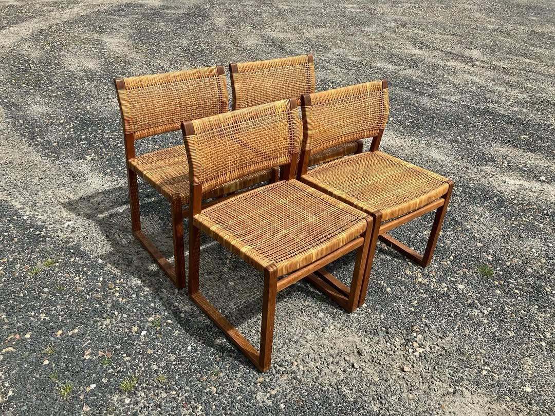 Sedie Børge Mogensen  design danese vintage anni 60 [atk89]
