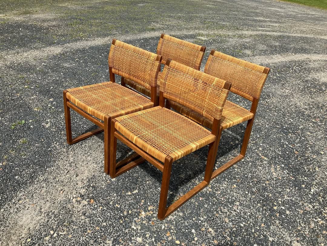 Sedie Børge Mogensen  design danese vintage anni 60 [atk89]