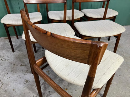 Sedie Henry Rosengren Hansen "modello 39" design danese vintage anni 60 [atk111]
