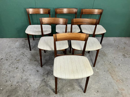 Sedie Henry Rosengren Hansen "modello 39" design danese vintage anni 60 [atk111]