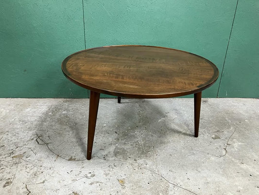 Tavolino rotondo Anton Kildenberg design danese vintage anni 50 [atk100] misure R.93