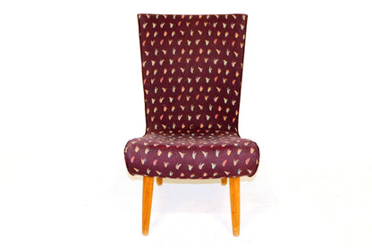 Poltrona design danese vintage anni 50 [sw16078] misure L.55 H.86 P.72
