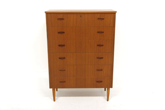 Cassettiera design svedese vintage anni 50 [sw26847] misure L.82 H.116 P.41