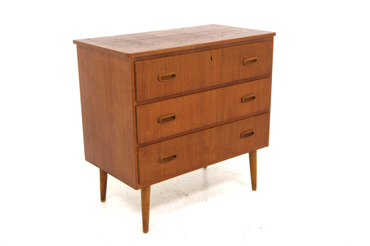 Cassettiera design svedese vintage anni 50 [sw27717] misure L.74 H.71 P.40