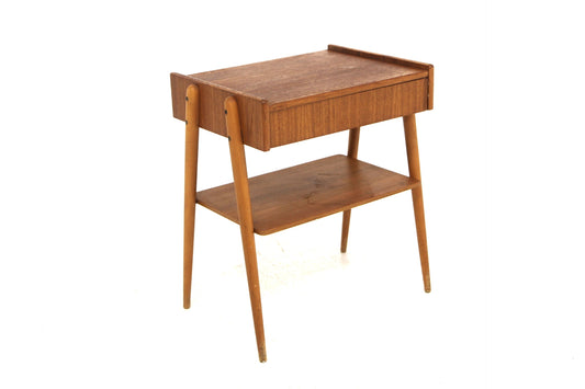 Comodino design svedese vintage anni 60 [sw26458] misure L.46 H.52 P.32