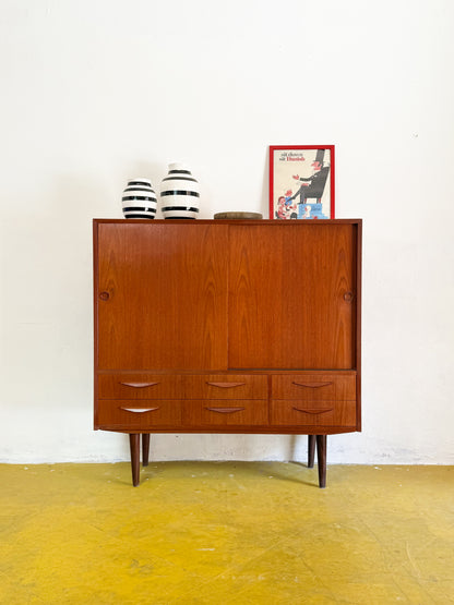 Credenza design danese vintage anni 50 [91vnt7] misure L.120 H.122 P.41