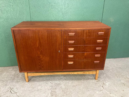 Credenza design danese vintage anni 50 [atk54] misure L.115 H.80 P.45