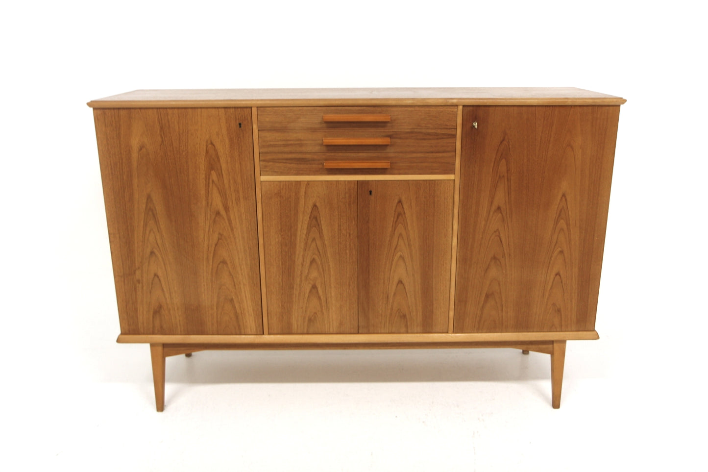 Credenza design svedese vintage anni 50 [sw26808] misure L.163 H.107 P.46