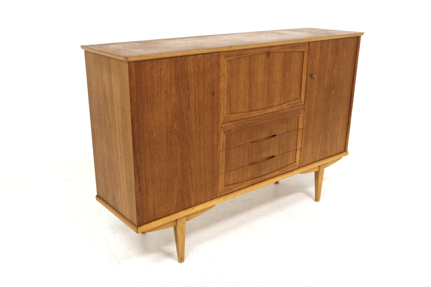 Credenza design svedese vintage anni 60 [sw27957] misure L.164 H.108 P.44