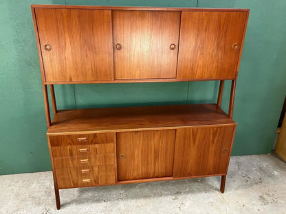 Credenza doppia Omann J. design danese vintage anni 50 [atk98] misure H.175 L.165 P.47