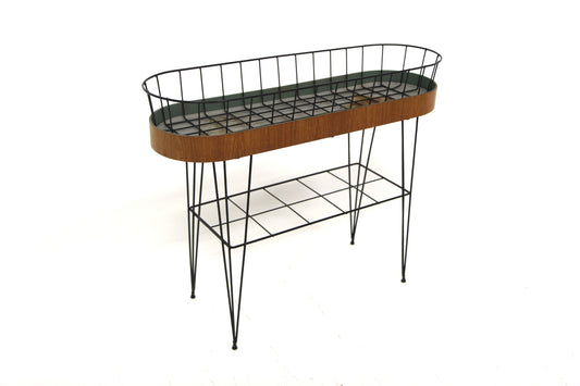 Fioriera design svedese vintage anni 50 [sw28160] misure L.80 H.65 P.27