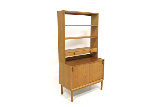 Libreria Bertil Fridhagen design svedese vintage anni 60 [sw27487] misure L.90 H.172 P.46