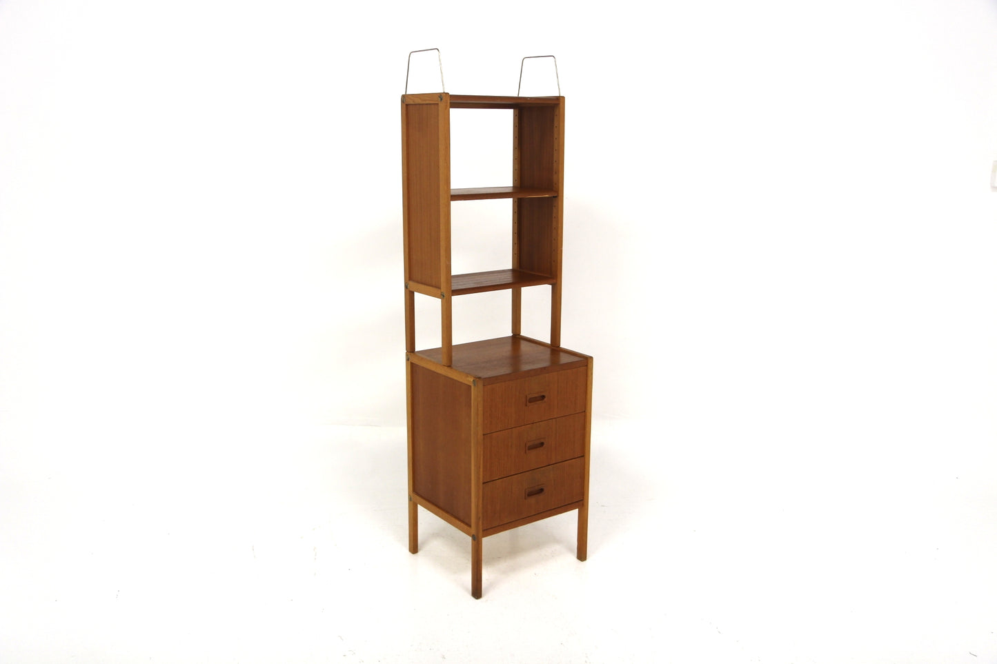 Libreria Bertil Fridhagen design svedese vintage anni 60 [sw28117] misure L.45 H.162 P.40