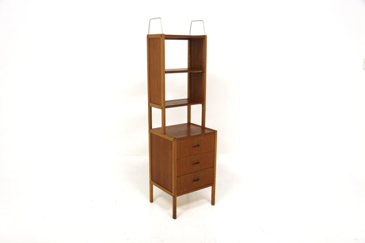 Libreria Bertil Fridhagen design svedese vintage anni 60 [sw28117] misure L.45 H.162 P.40