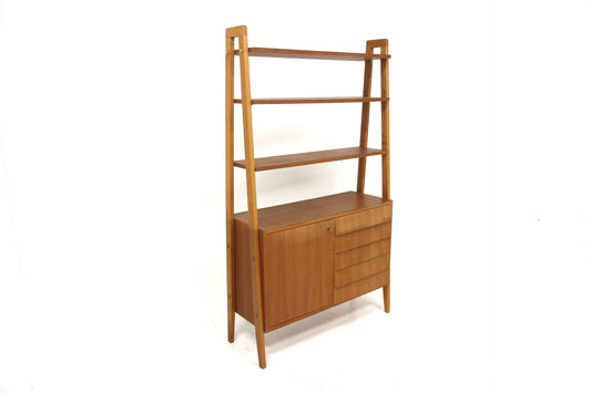 Libreria "Tema" Gillis Lundgren design svedese vintage anni 60 [sw28166] misure L.100 H.170 P.35