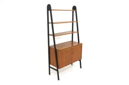 Libreria design danese vintage anni 50 [sw27540] misure L.80 H.157 P.38