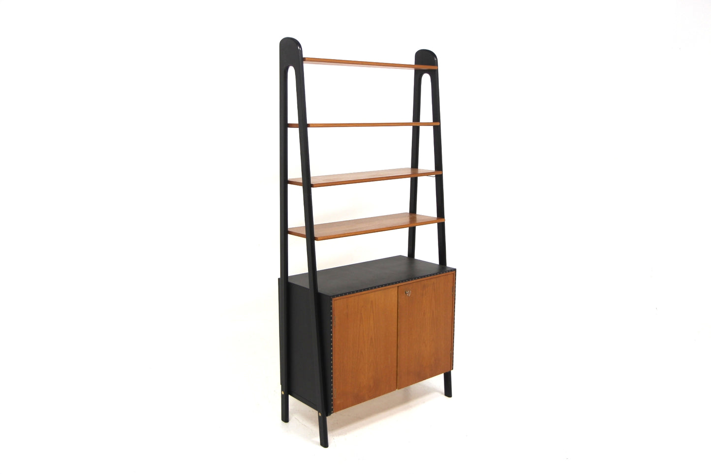 Libreria design danese vintage anni 50 [sw27550] misure L.85 H.179 P.41