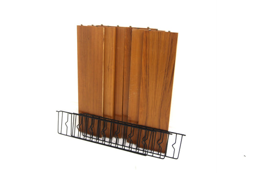 Libreria doppia design svedese vintage anni 60 [sw27750] misure L.160 H.77 P.20