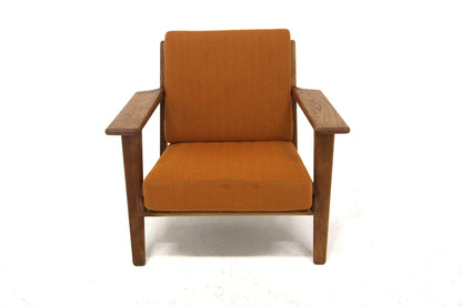 Poltrona "GE 290" Hans J Wegner design danese vintage anni 60 [sw26901] misure L.76 H.76 P.84