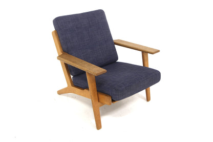 Poltrona "GE 290" Hans J Wegner design danese vintage anni 60 [sw27345] misure L.75 H.78 P.84