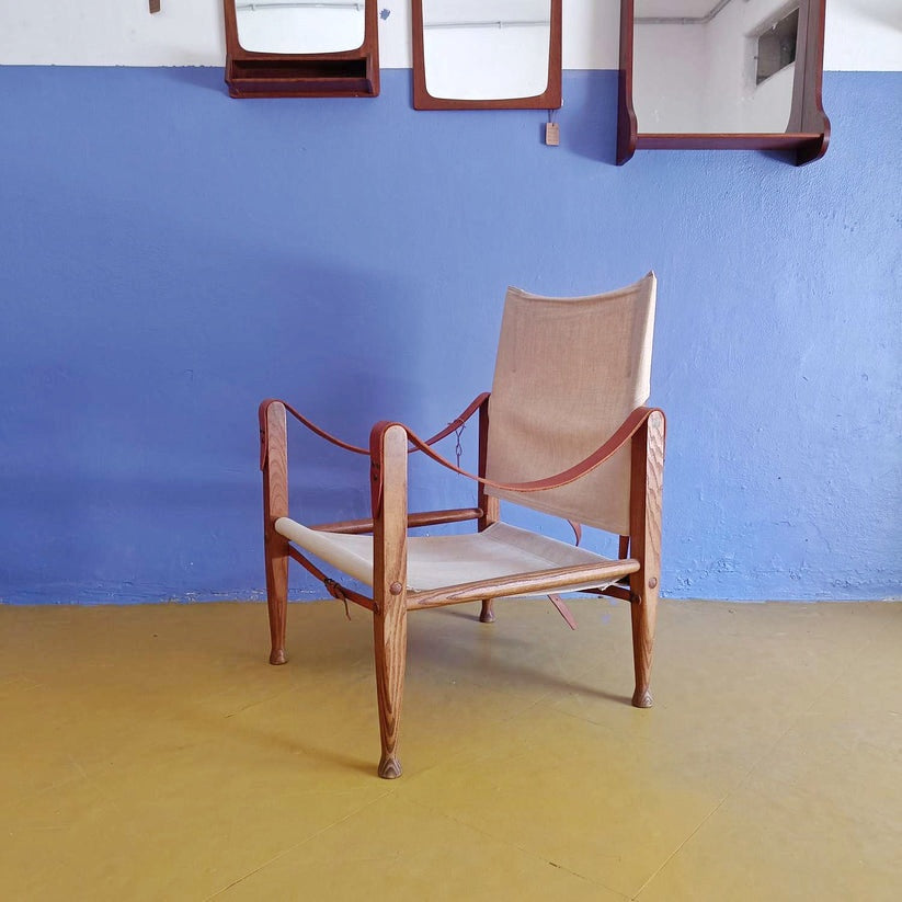 Poltrona Safari Kaare Klint design danese originale vintage anni 30 [safari] misure H.80 L.57 P.57