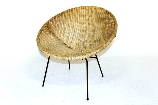 Poltroncina design danese vintage anni 50 [sw15094] misure L.69 H.65 P.72