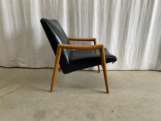Poltrona vintage design danese anni 60 [j43628] misure da richiedere
