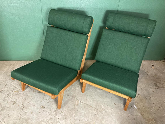 Poltrone Ge375 Hans J. Wegner vintage design danese anni 50 [atk67] misure da richiedere