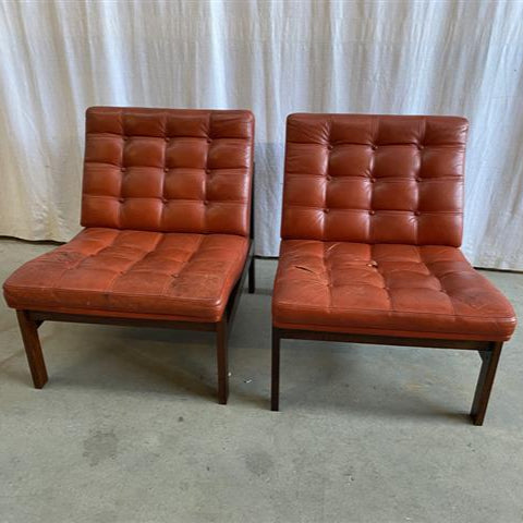 Poltrone Ole Gjerløv-Knudsen vintage design danese anni 50 [j43720] misure L.59 H.69 P.74