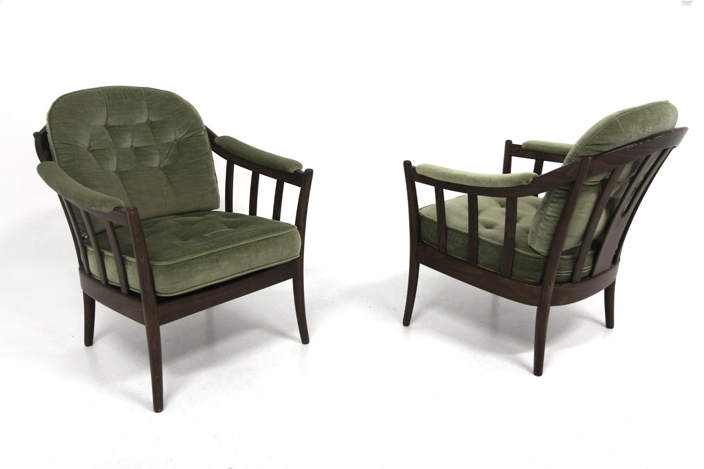 Poltrone design svedese vintage anni 70 [sw26776] misure L.74 H.84 P.82