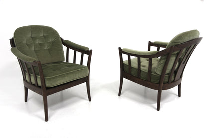 Poltrone design svedese vintage anni 70 [sw26776] misure L.74 H.84 P.82