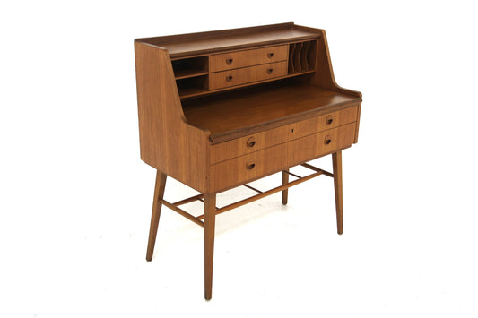 Scrittoio design svedese vintage anni 50 [sw27341] misure L.88 H.98 P.47
