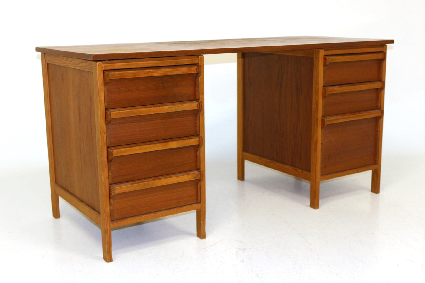 Scrivania design danese vintage anni 50 [sw18007] misure L.149,5 H.74 P.59,5