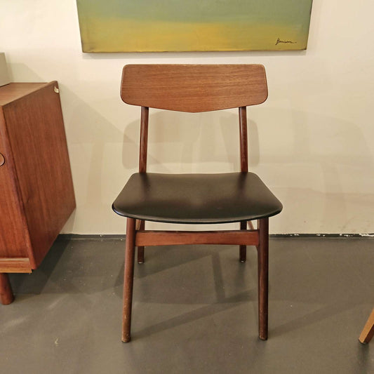 Sedia design danese originale vintage anni 50 [73j40924-4] * È IN VIA GIOVAGNOLI 11 *