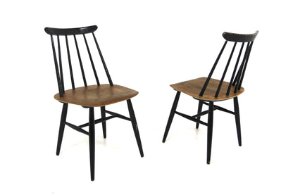 Sedie "Fanett" Ilmarie Tapiovaara design danese vintage anni 60 [sw26732] misure L.45 H.80 P.45