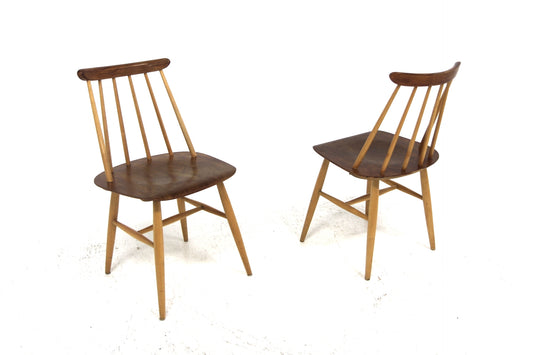 Sedie "Fanett" Ilmarie Tapiovaara design danese vintage anni 60 [sw27030] misure L.45 H.80 P.45