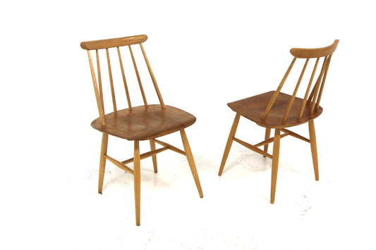 Sedie "Fanett" Ilmarie Tapiovaara design danese vintage anni 60 [sw27031] misure L.45 H.80 P.45