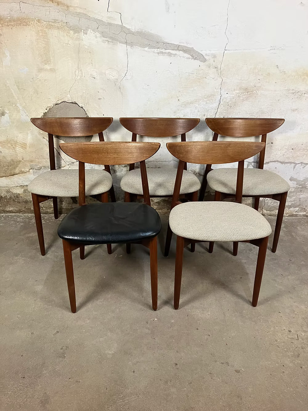 Sedie Harry Østergaard design danese vintage anni 60 [ck1991] misure da richiedere
